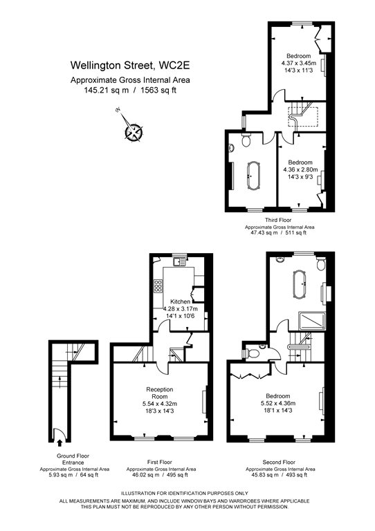 3 Bedrooms Flat to rent in Wellington Street, Covent Garden WC2E