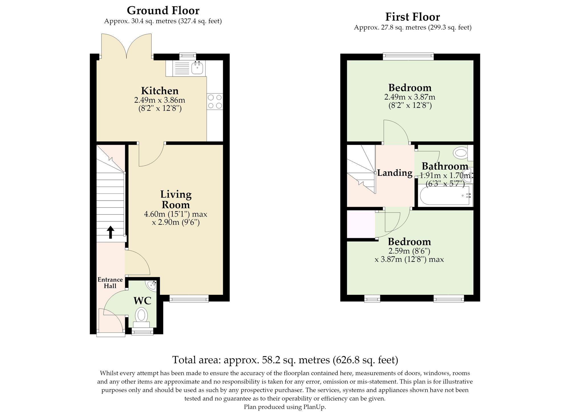 47 Whitby Road, Great Yarmouth floorplan