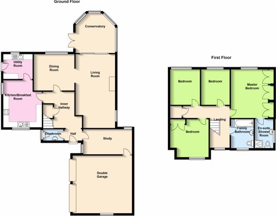 4 Bedrooms Detached house for sale in High Meadow, Dunmow CM6