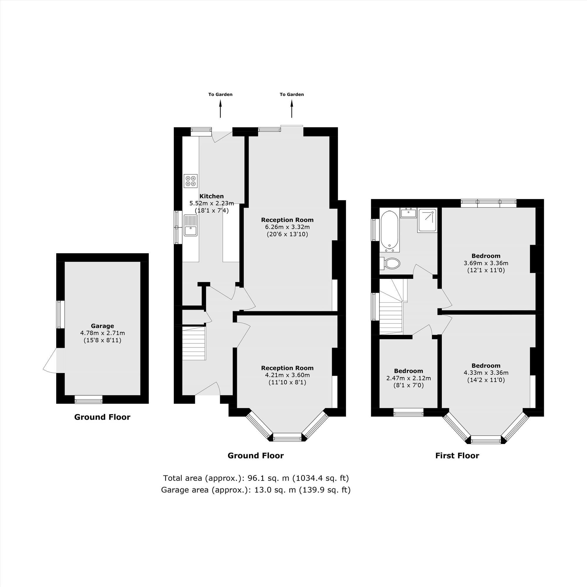 6, Dors Close, London floorplan