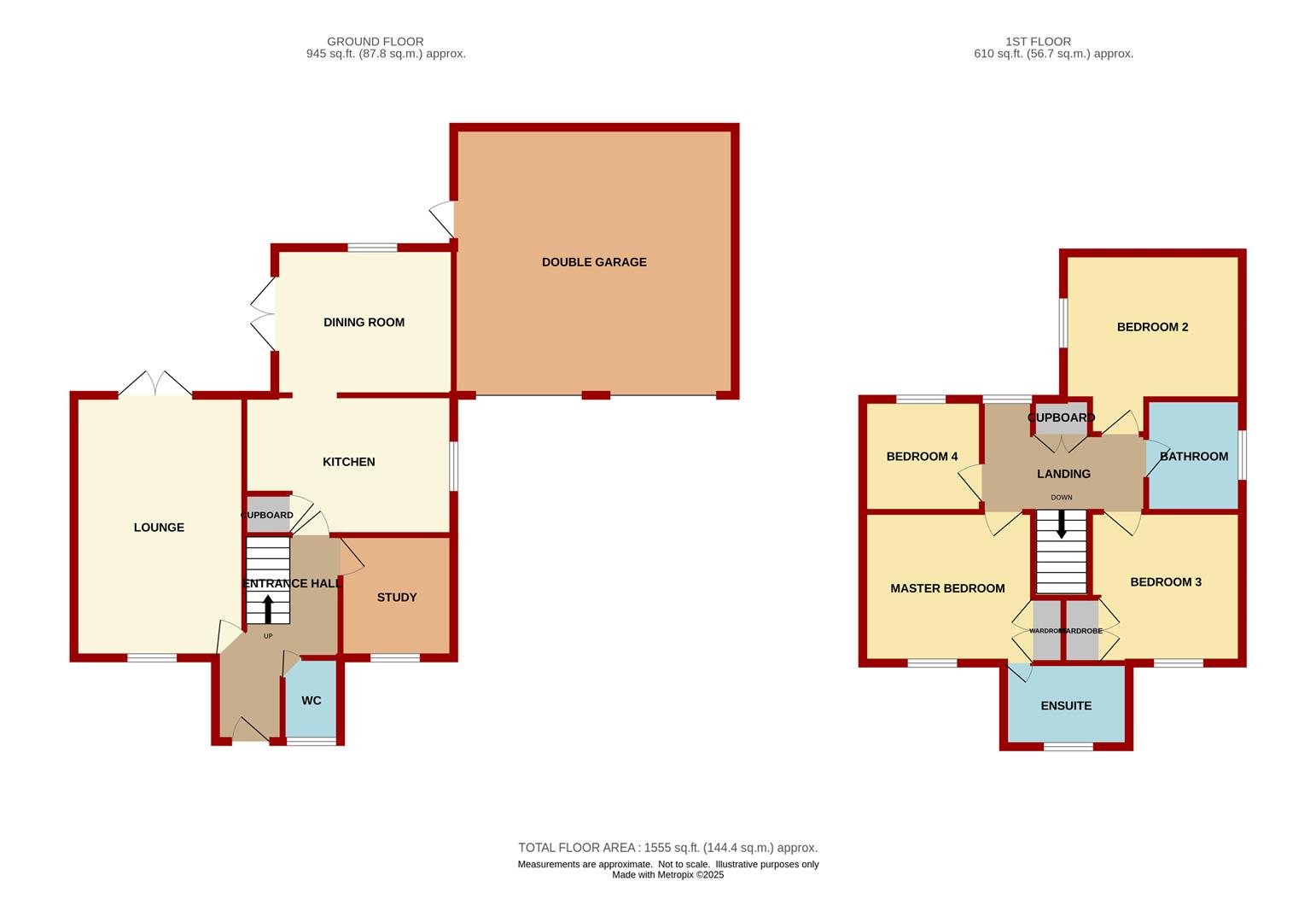11, Cox's Meadow, Ross-On-Wye floorplan