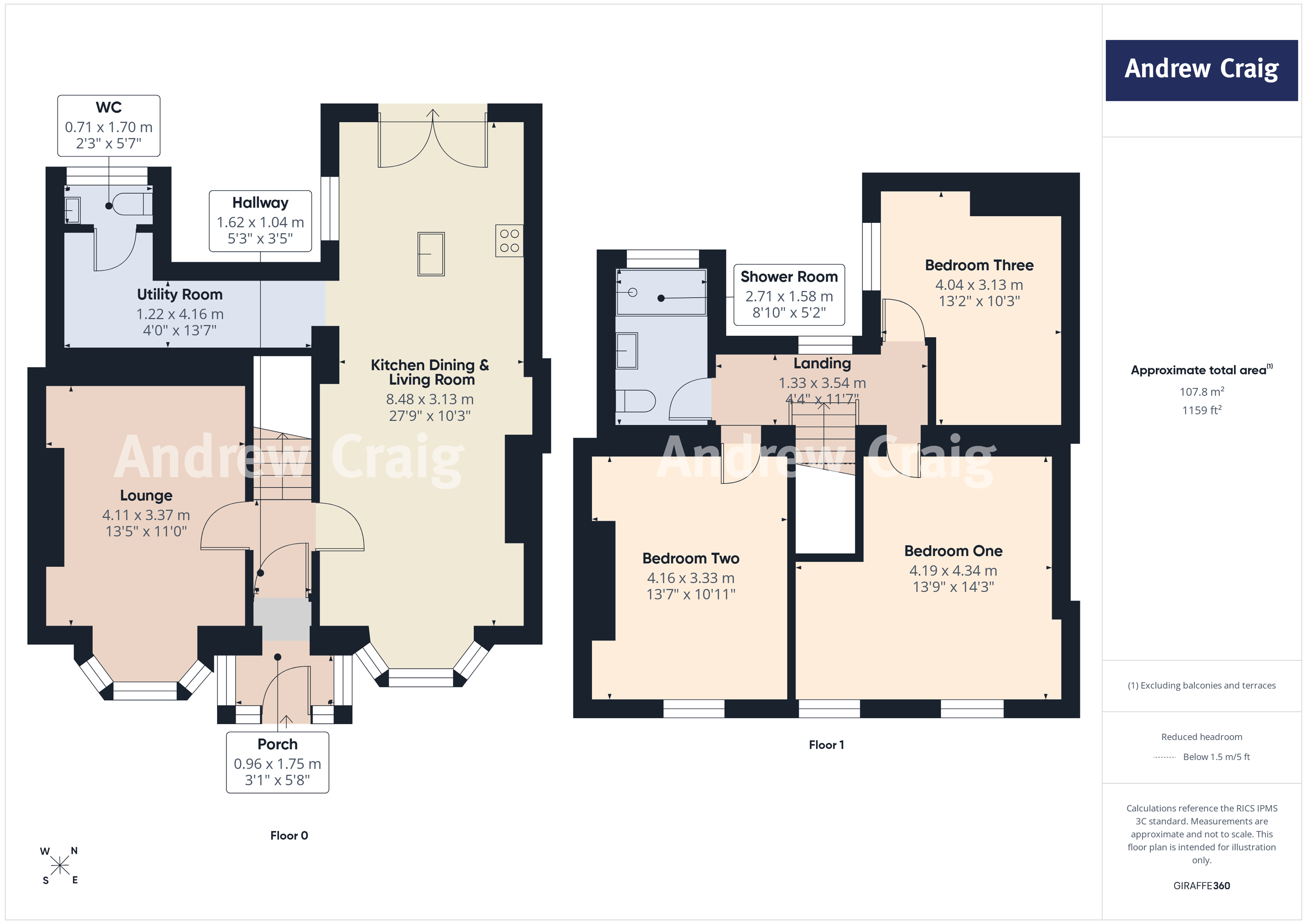 27 Cauldwell Avenue, South Shields floorplan