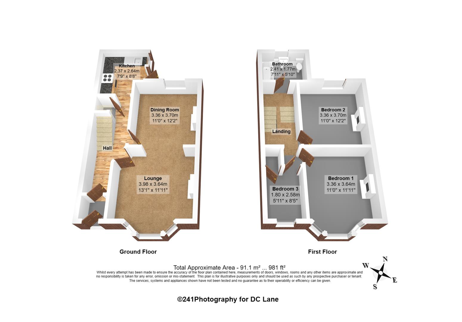 83, South View Terrace, Plymouth floorplan