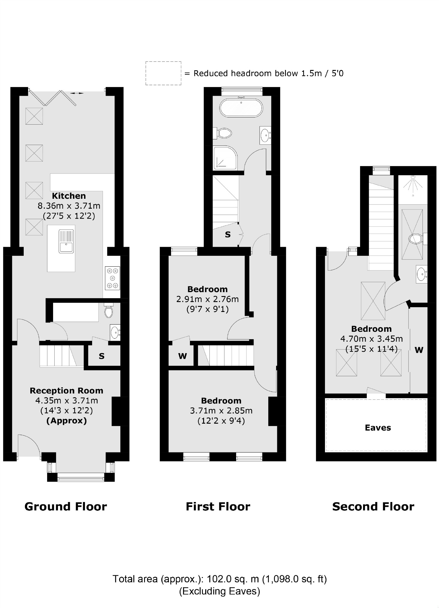 Stanley Gardens Road, Teddington TW11, 3 bedroom property for sale