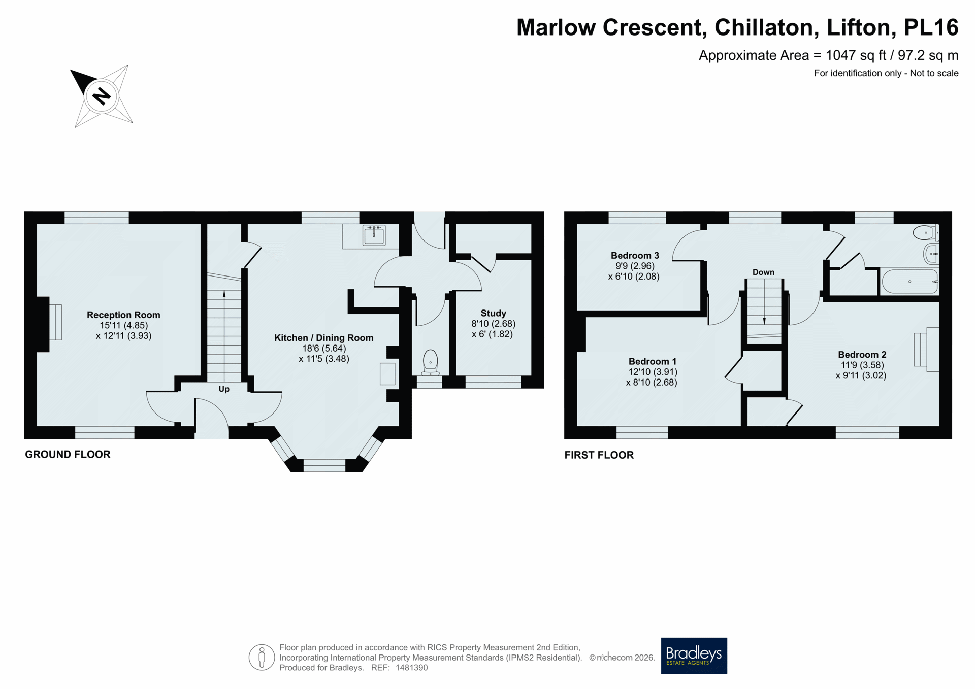 2, Marlow Crescent, Lifton floorplan
