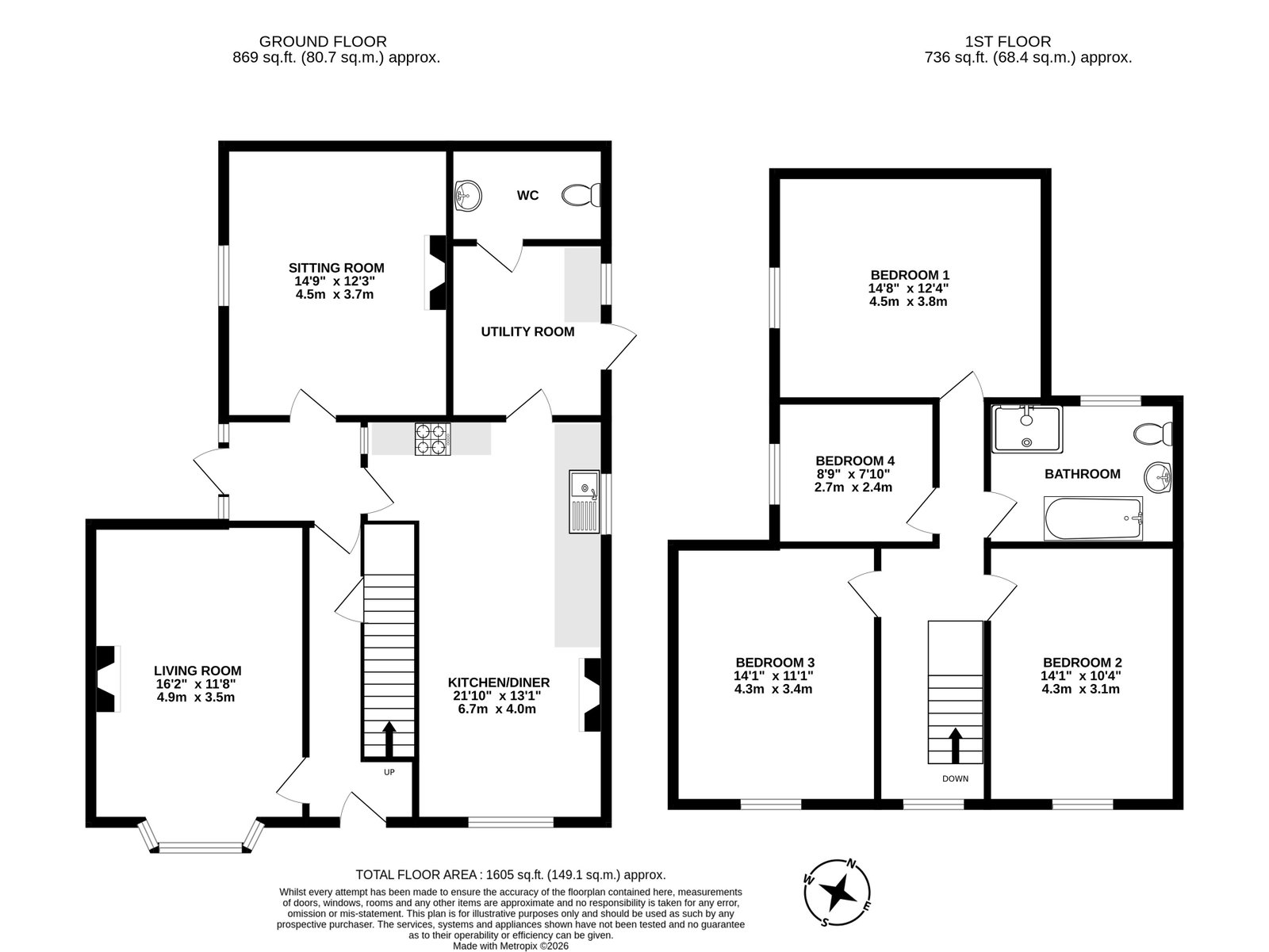 Mount Pleasant, Stowe Green, Lydney floorplan