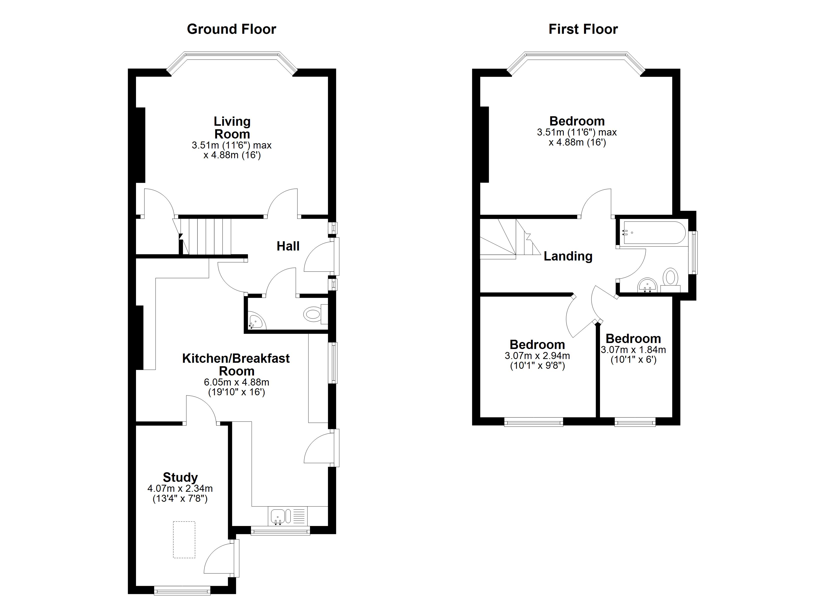 7 Farm Road, Milton, Weston s Mare floorplan
