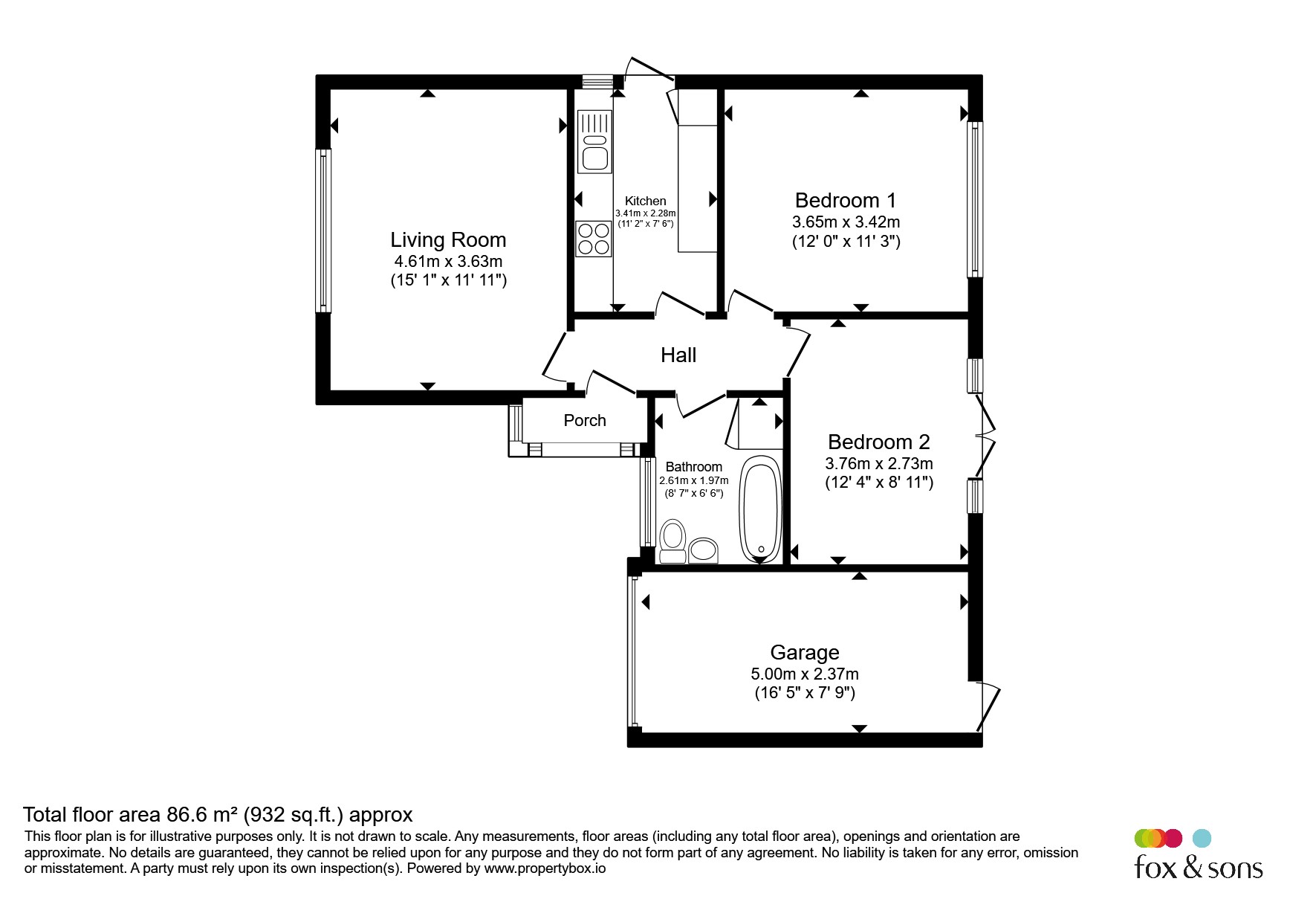 5, Netherfield Avenue, Eastbourne floorplan