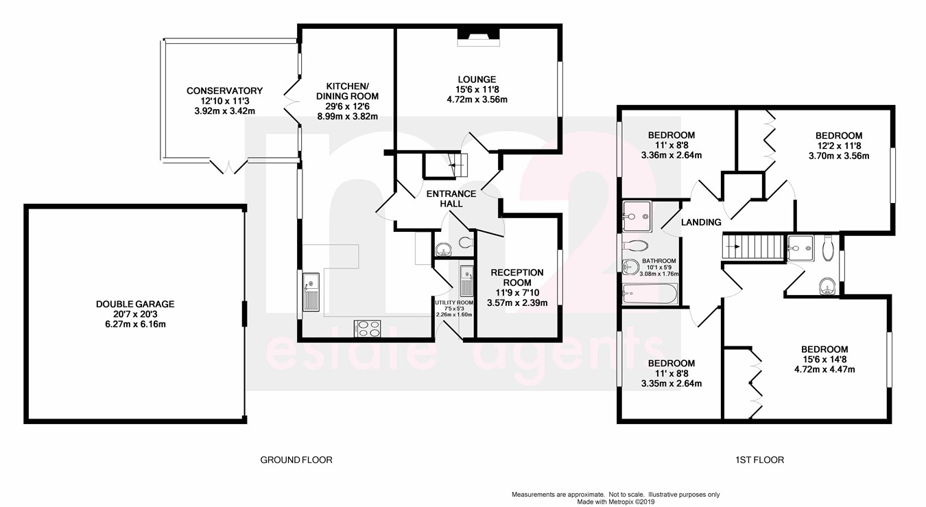 4 Bedrooms  for sale in Mametz Grove, Gilwern, Abergavenny NP7