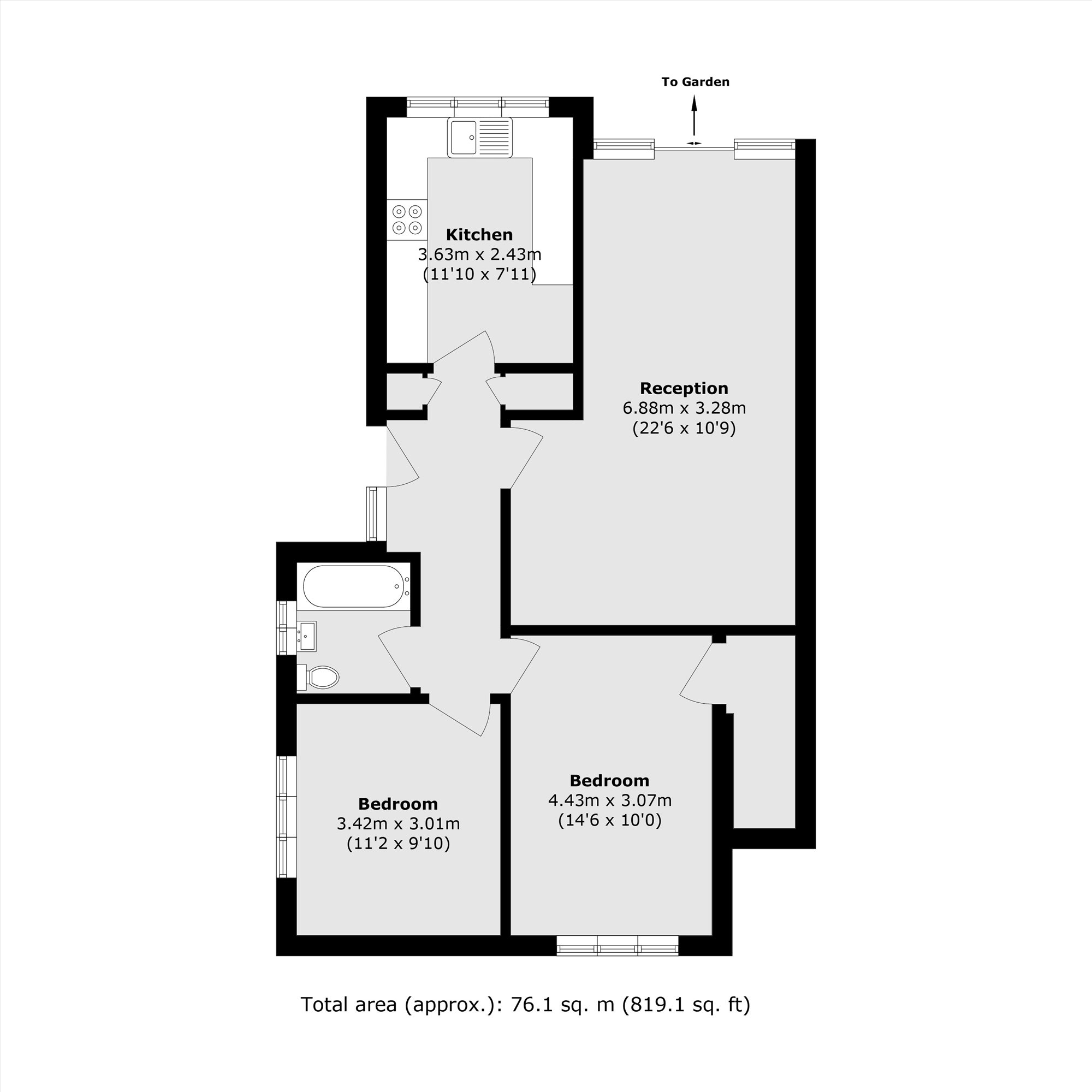 4, The Spinney, Wembley floorplan