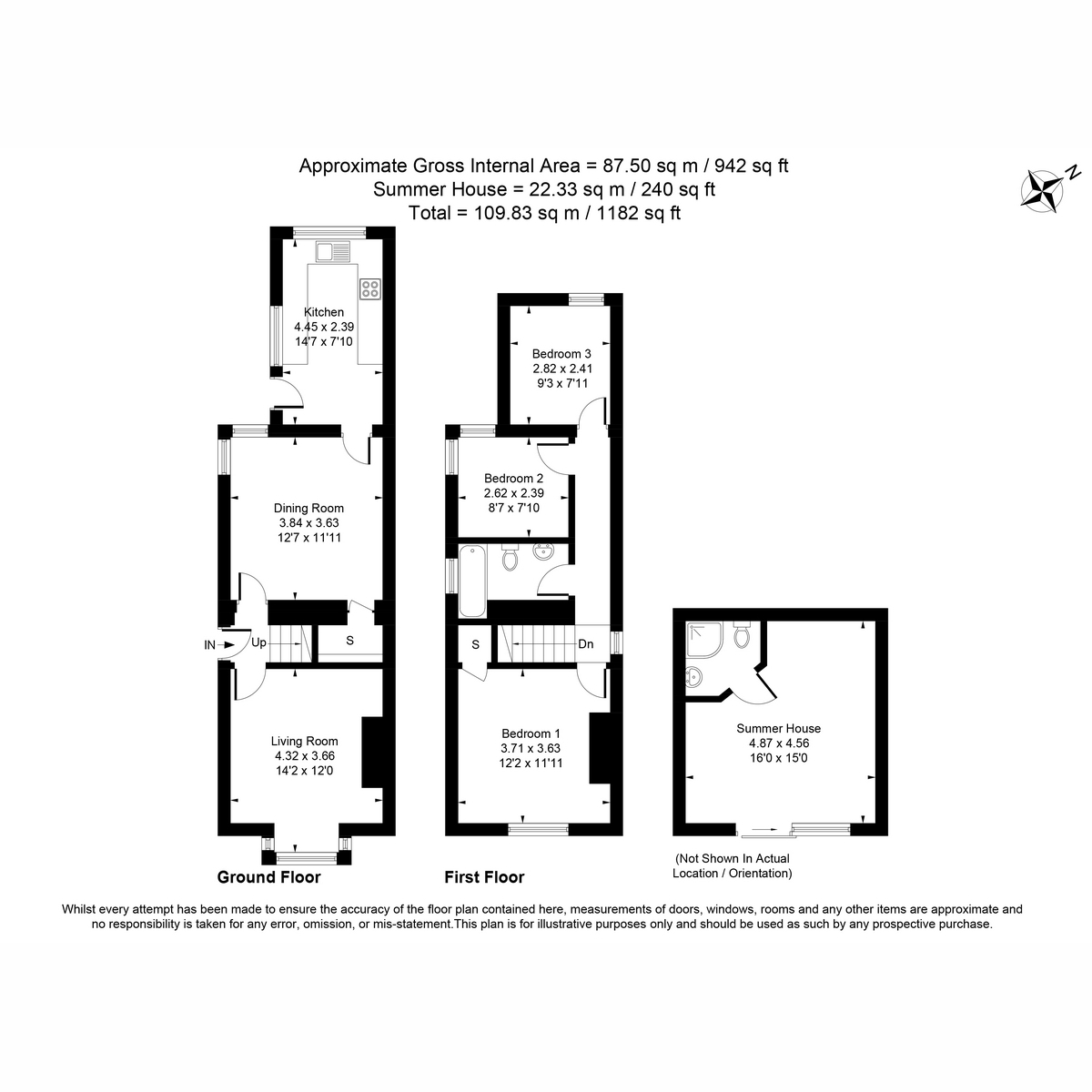 129, High Street, Northwood floorplan