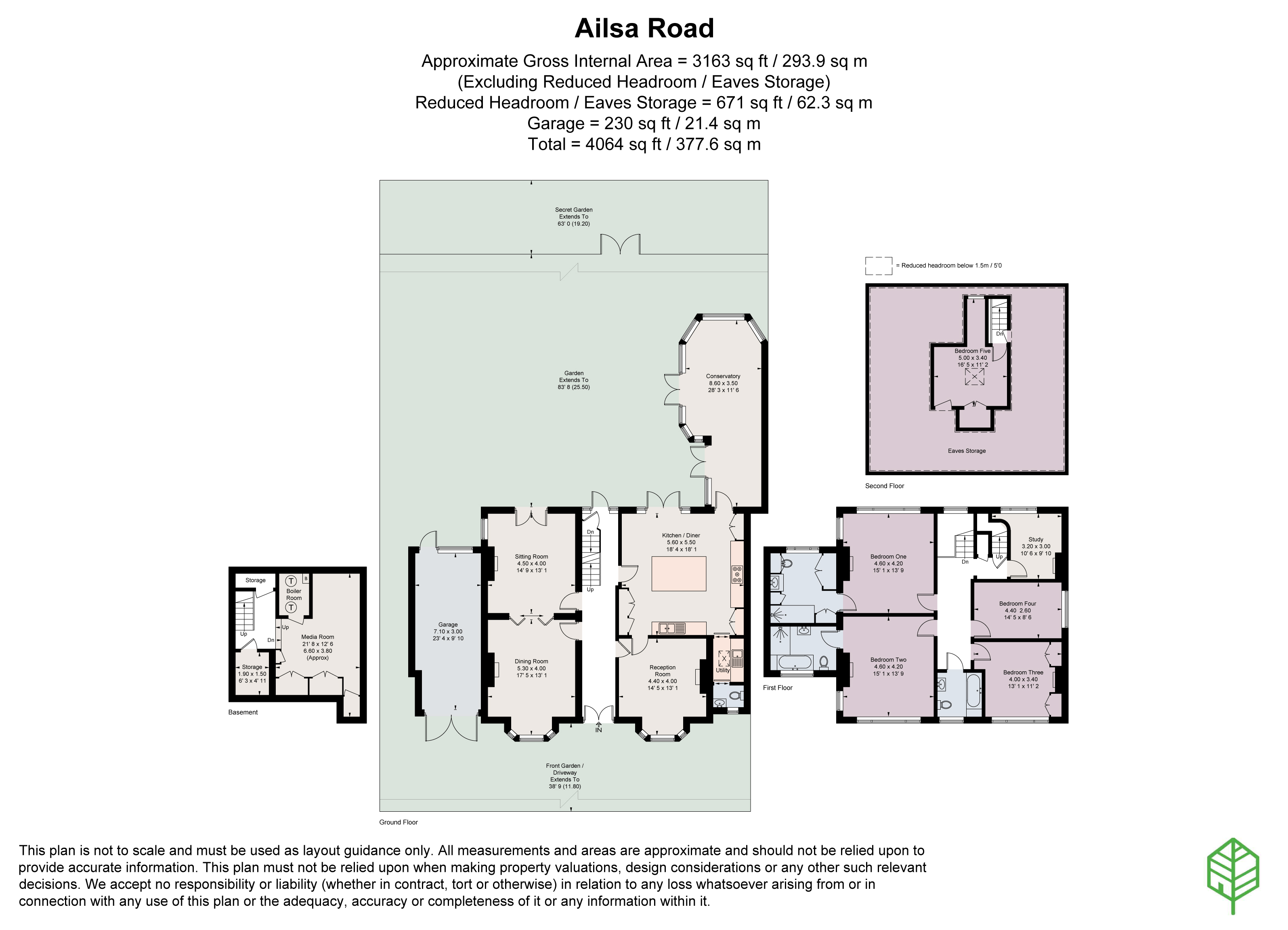 Warwick Lodge, 13, Ailsa Road, Twickenham floorplan