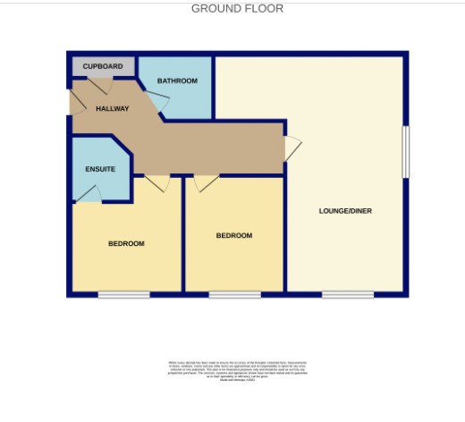 12 Aspen House, Aspen Way, Chester floorplan