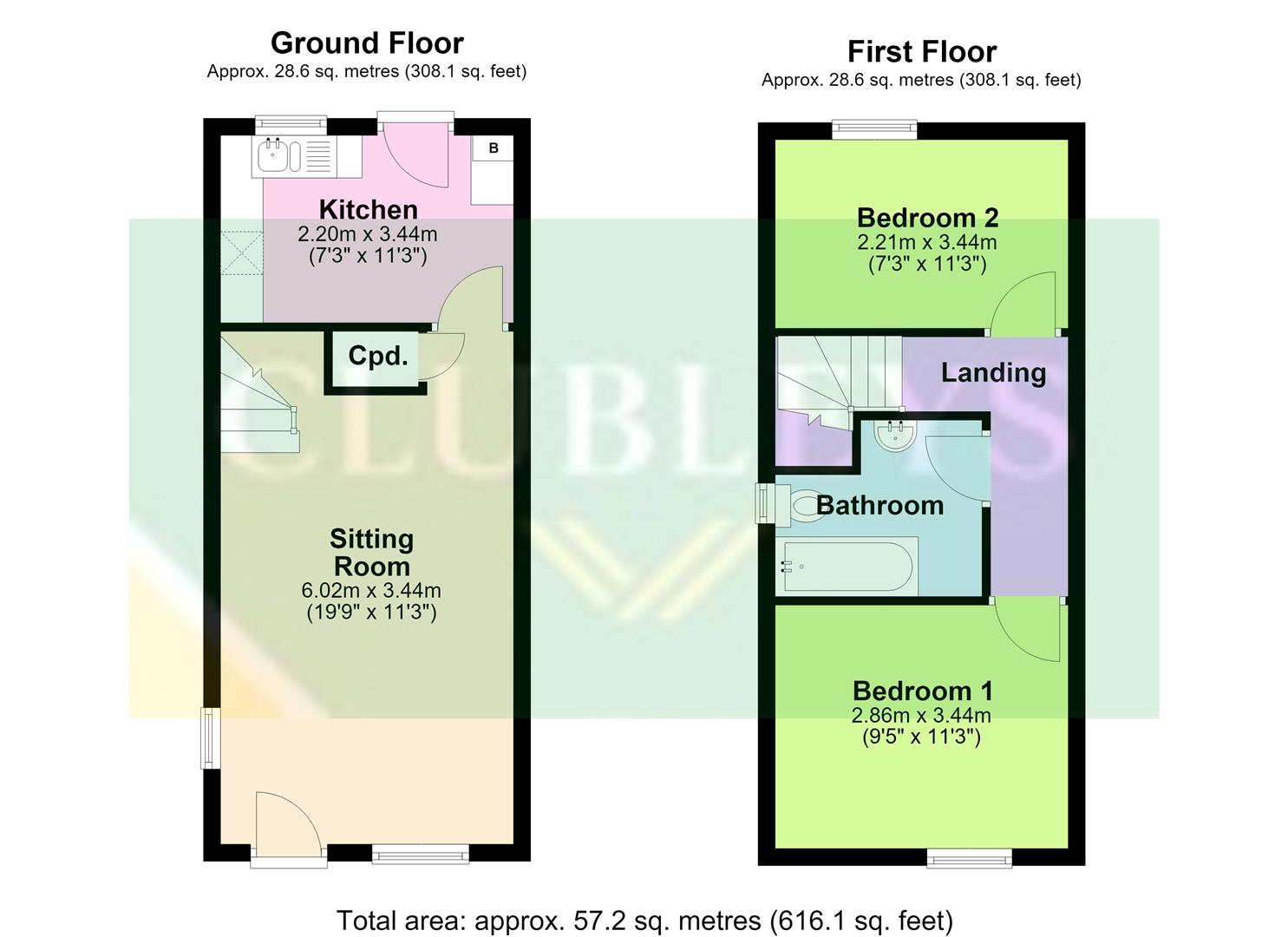 2, Southfield Park, Market Weighton floorplan