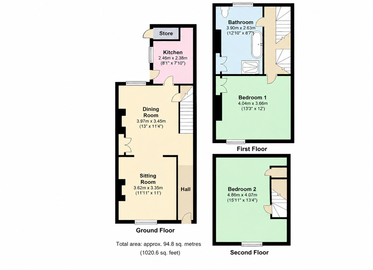 49, Melbourne Street, Tiverton floorplan