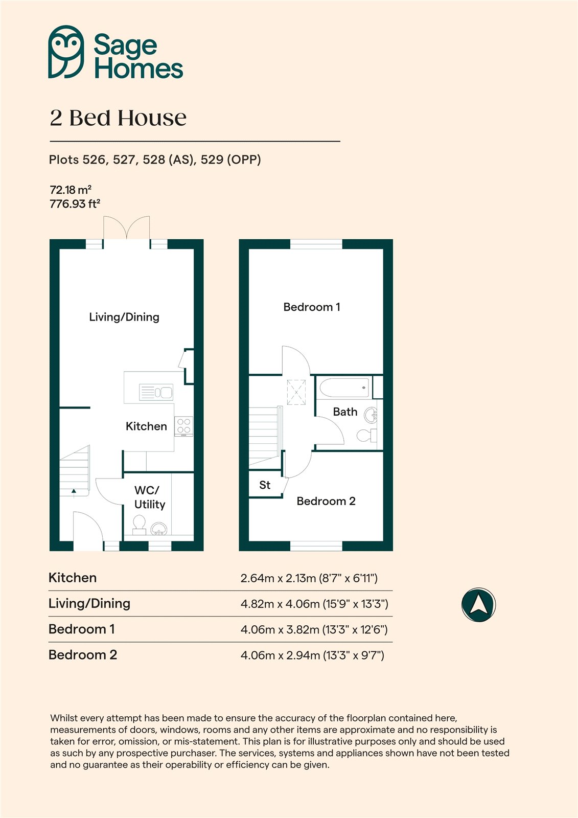 Dukes Quarter - Plot 528, 19, Evelyn Grove, Hampshire floorplan