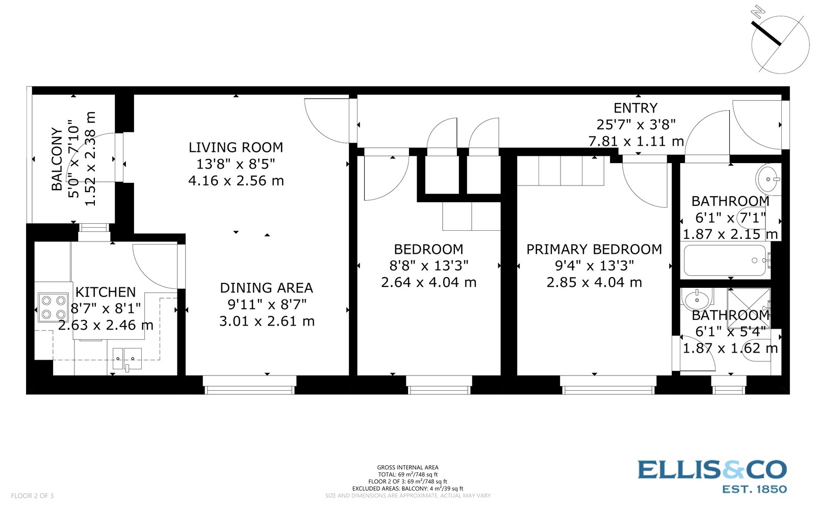 Imperial Court, Wembley floorplan