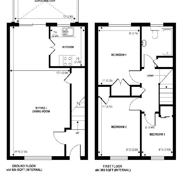 3 Bedrooms Terraced house to rent in Church Road, Milford, Godalming GU8