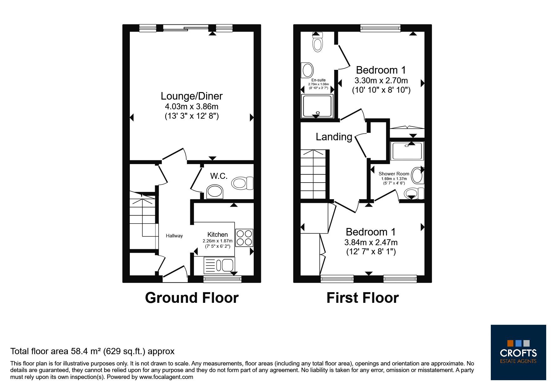 106, Sheldon Road, Scartho Park floorplan