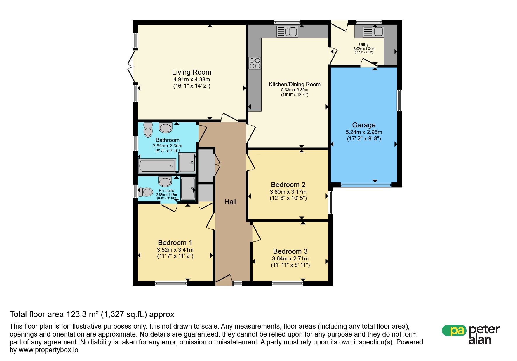 17, Llys Tirnant, Ammanford floorplan
