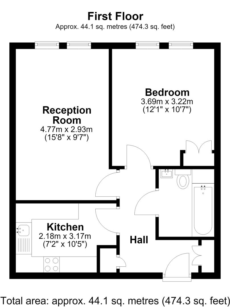 Flat 4, 8 Warminster Road, South Norwood floorplan