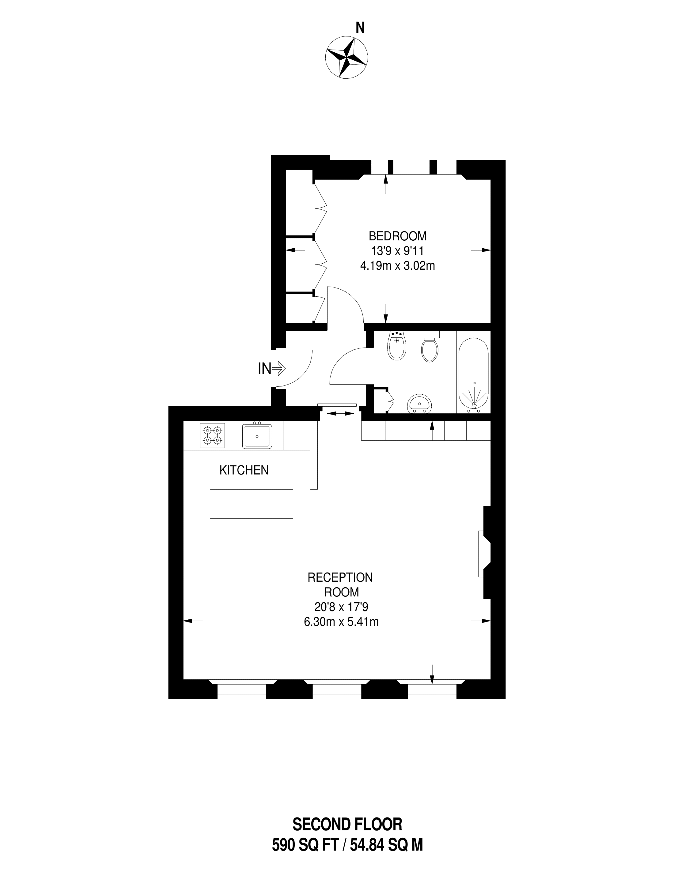 1 Bedrooms Flat to rent in Bramham Gardens, South Kensington SW5