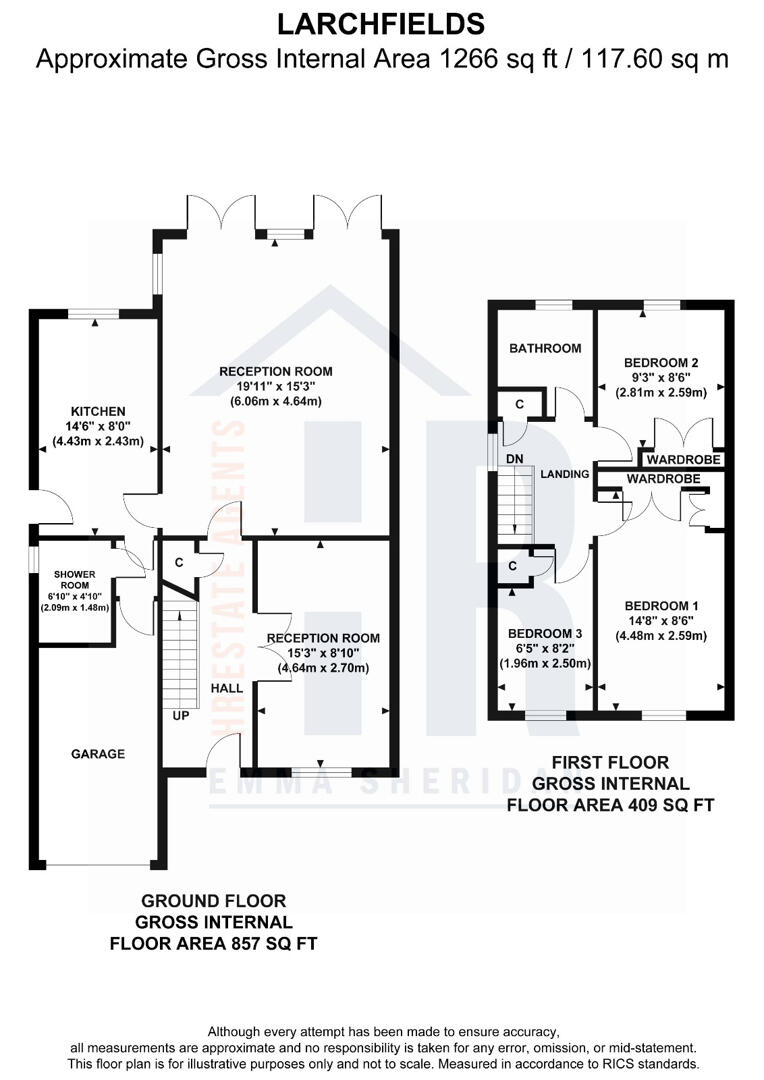 39, Larchfields, Coventry floorplan