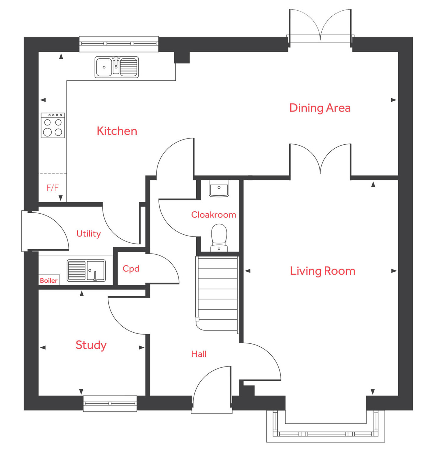 "Pembroke" at Racecourse Road, East Ayton, Scarborough YO13, 4 bedroom