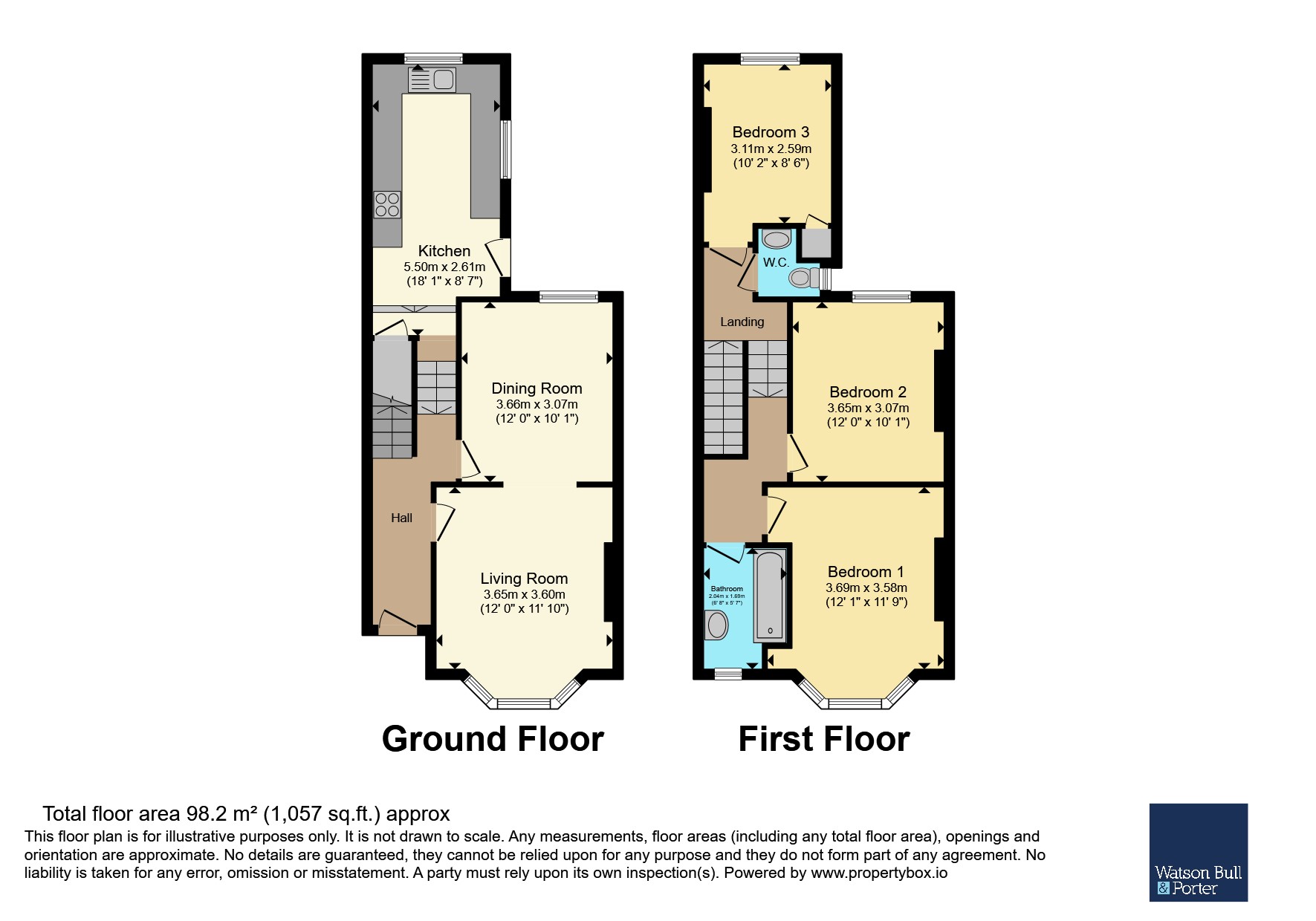 6, Daniel Street, Isle of Wight floorplan