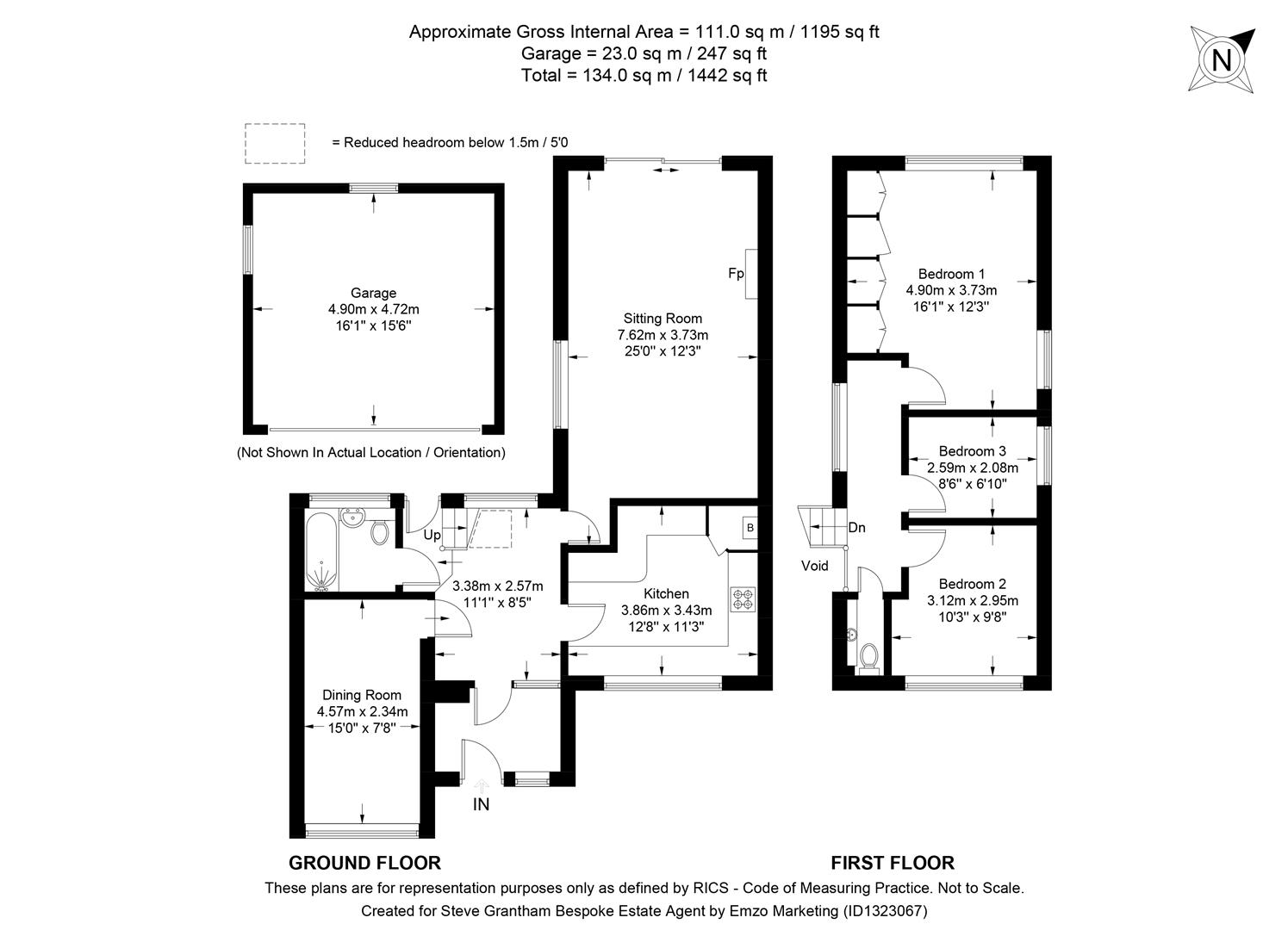 18, Lincoln Rise, Cowplain floorplan