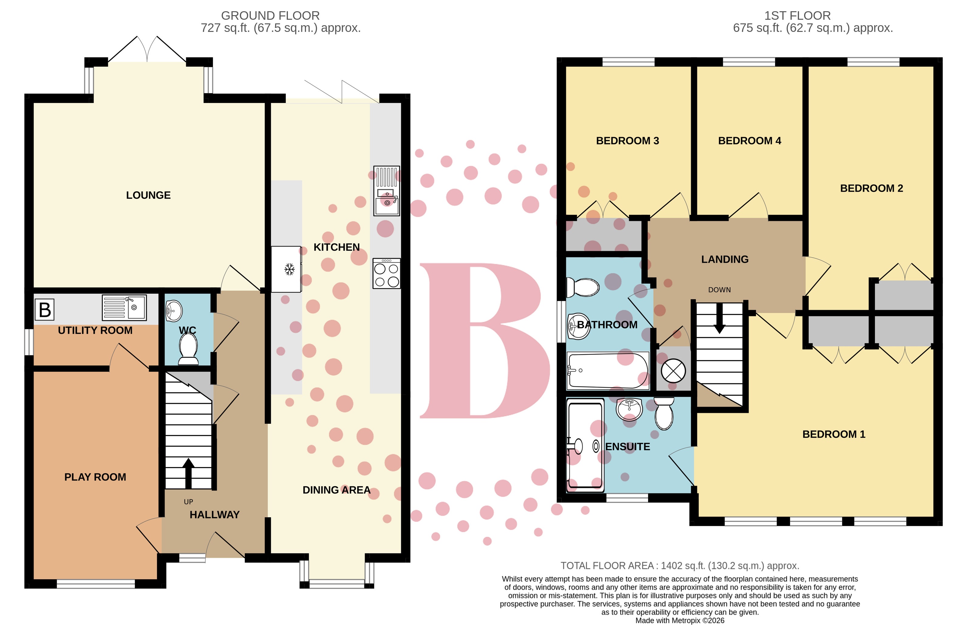 34, Webb Close, Letchworth Garden City floorplan