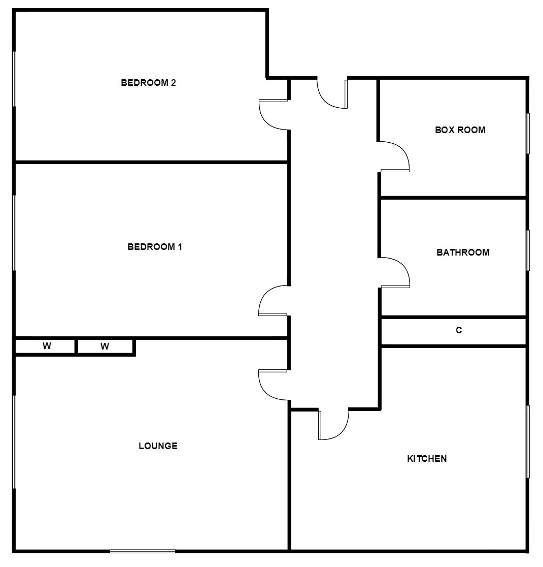 3 Bedrooms Flat for sale in Cruachan Place, Kilmarnock KA1