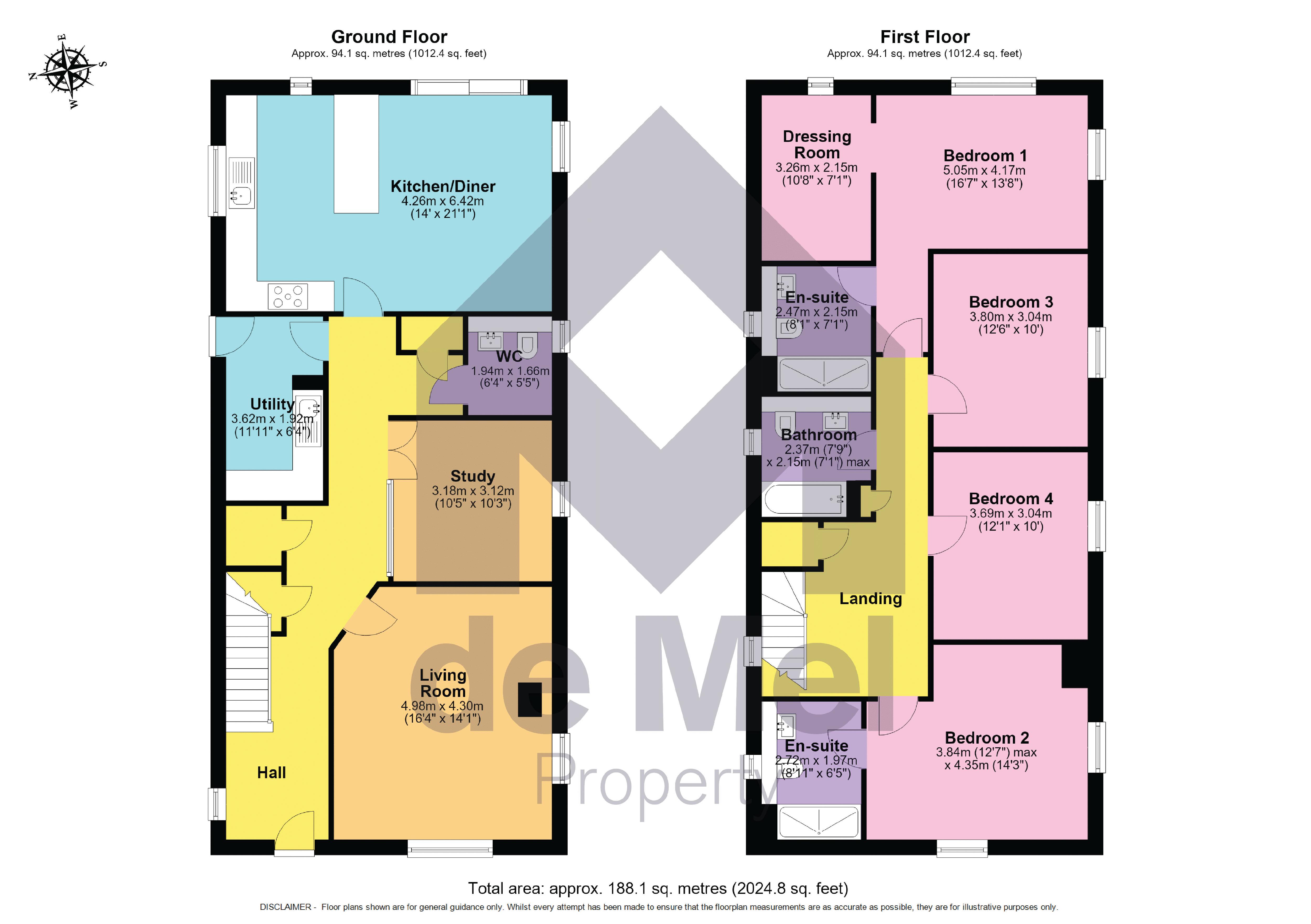 5, Saxon Drive, Greet floorplan