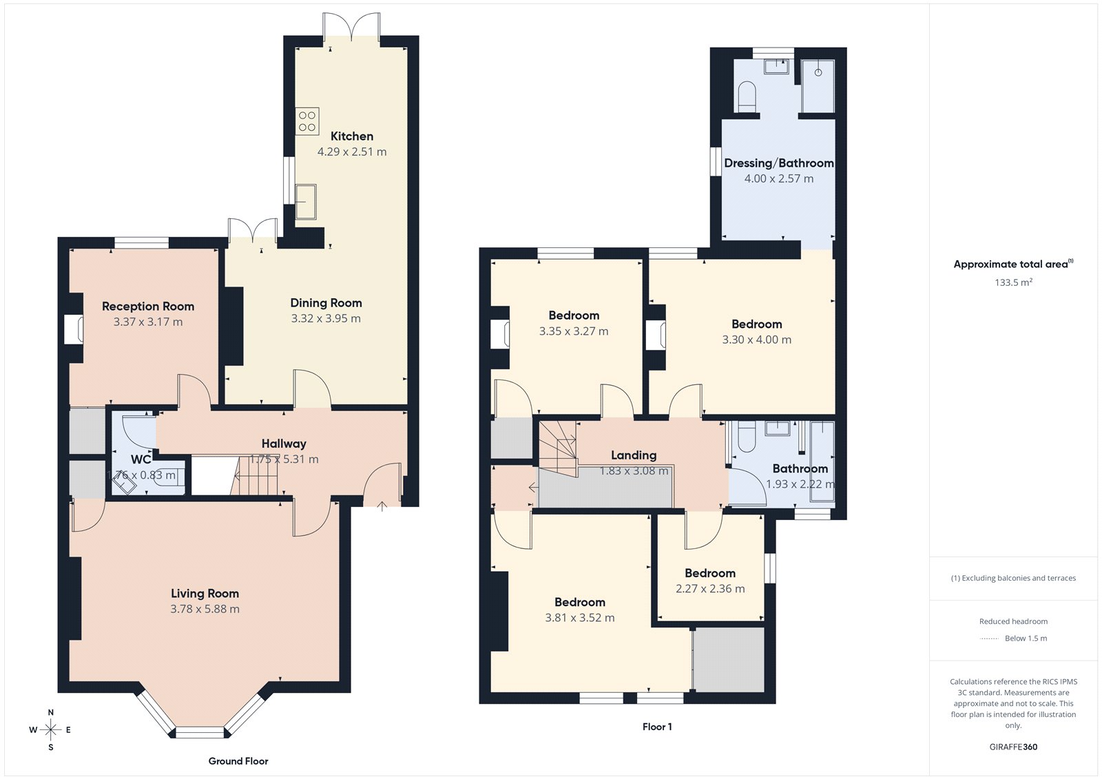 60, Stackpool Road, Bristol floorplan