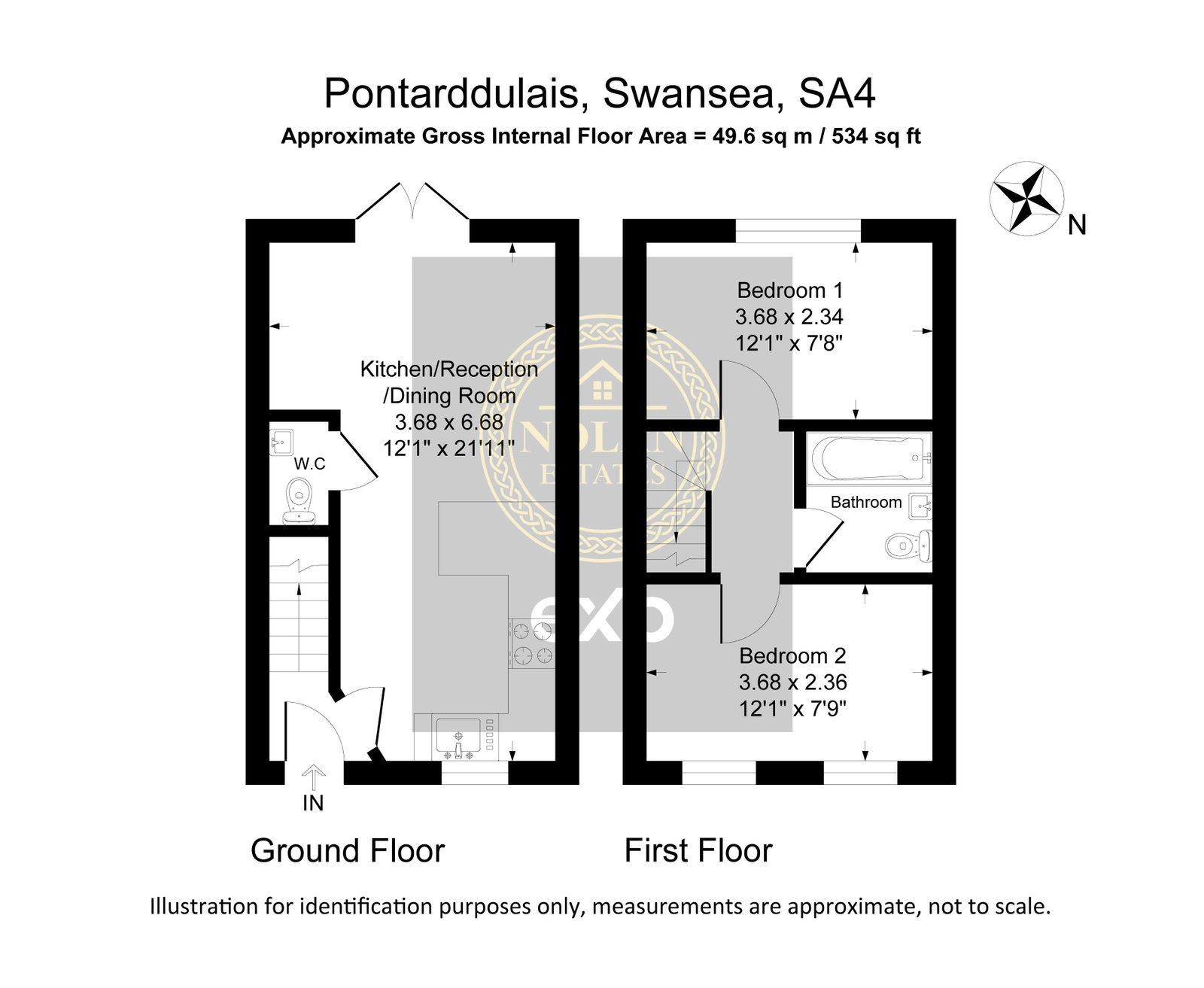 46, Llwyngwern, Swansea floorplan