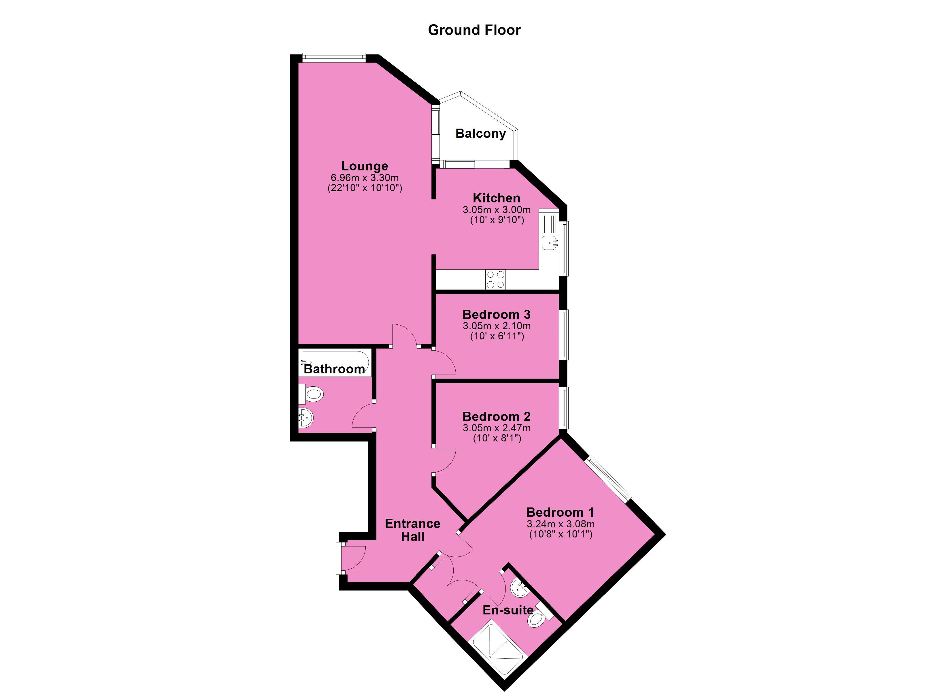 Trinity Way, Minehead TA24, 3 bedroom flat for sale 63822194 PrimeLocation