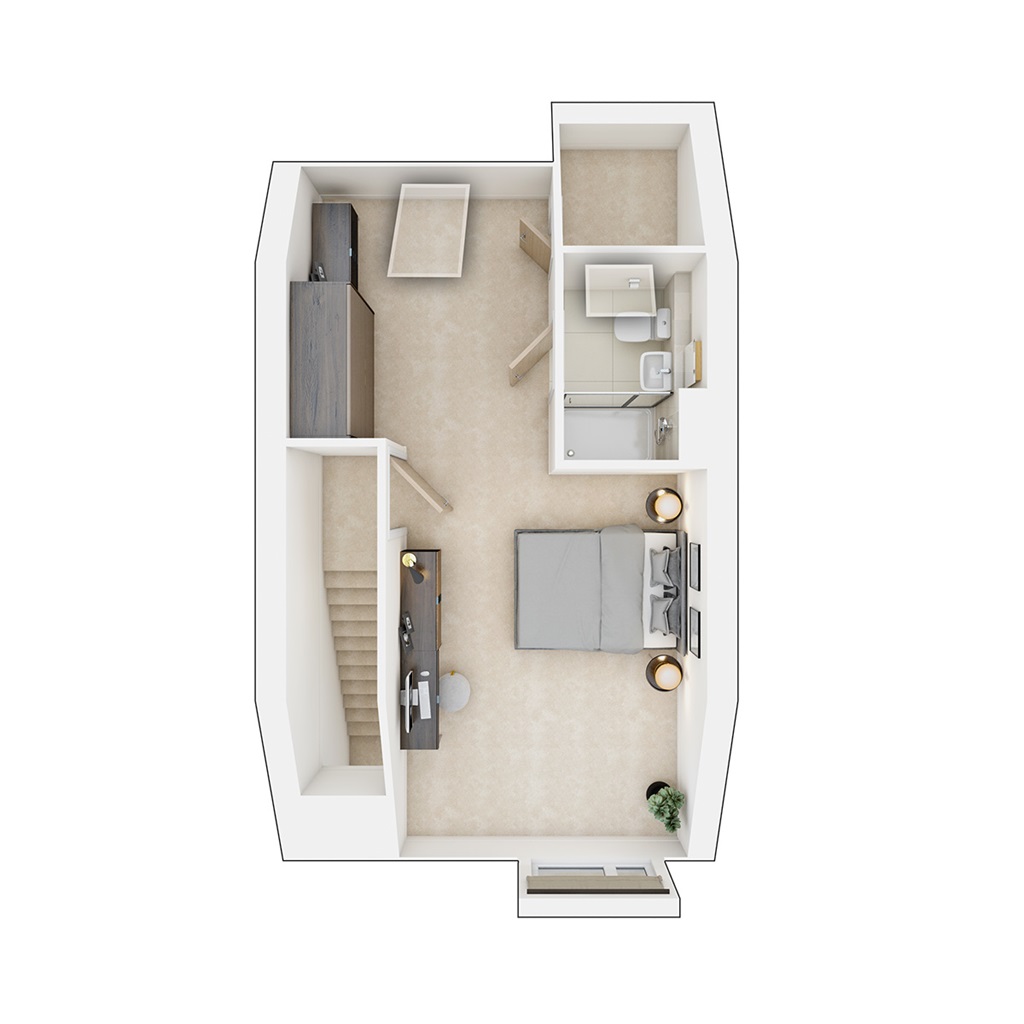 The Harrton - Plot 46, High Elms, Woodside Road, Abbots Langley floorplan