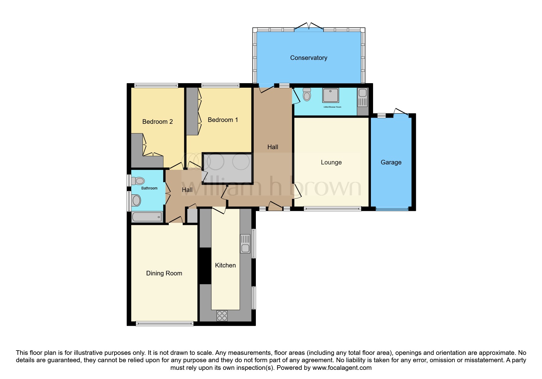 31, Brookside, Grantham floorplan