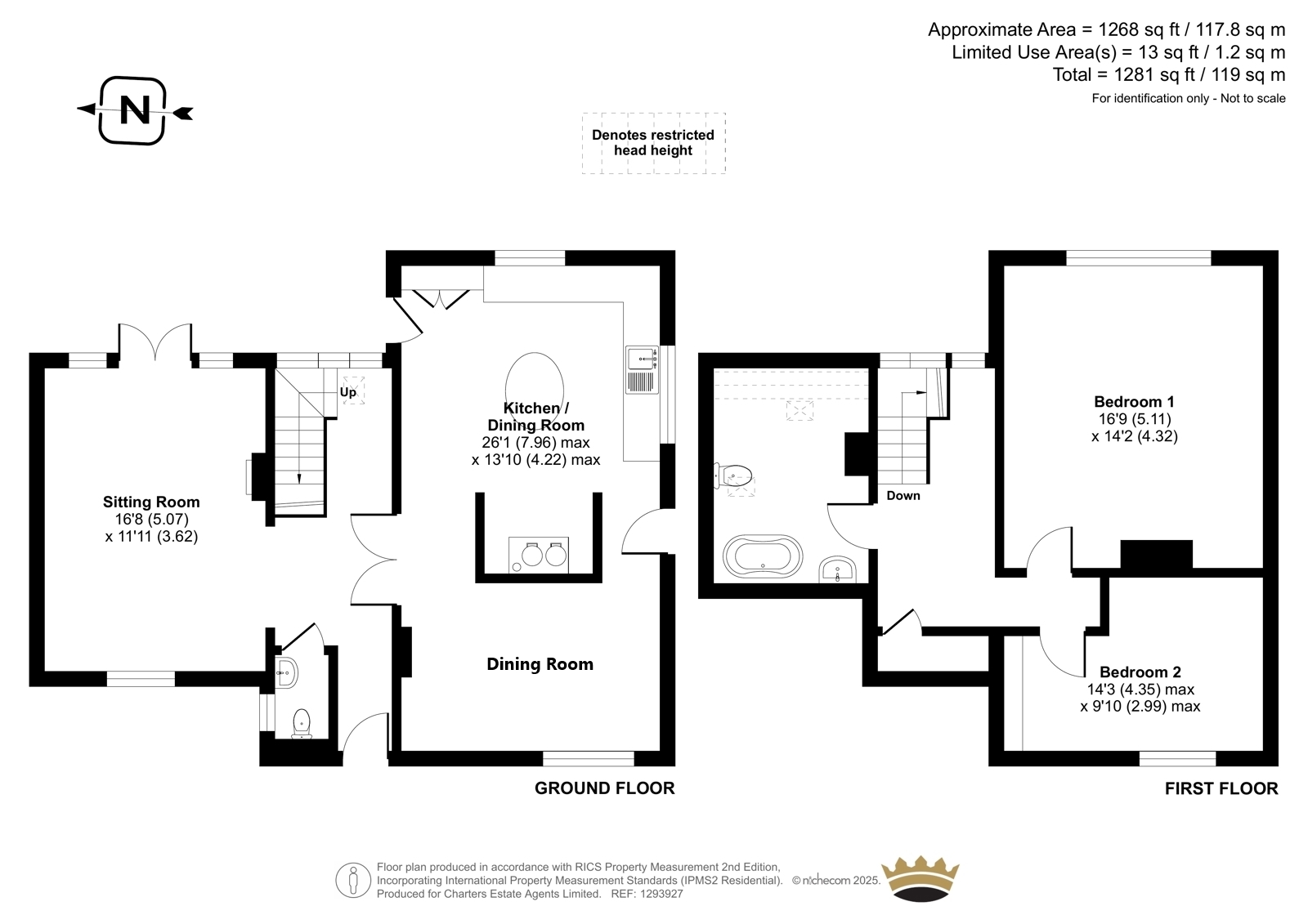 Twisles,, Longstock Road, Hampshire floorplan