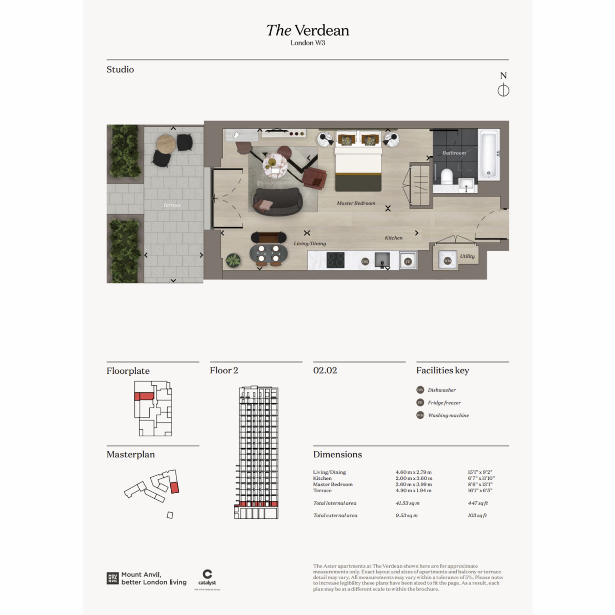 The Verdean, The Drive, Acton floorplan