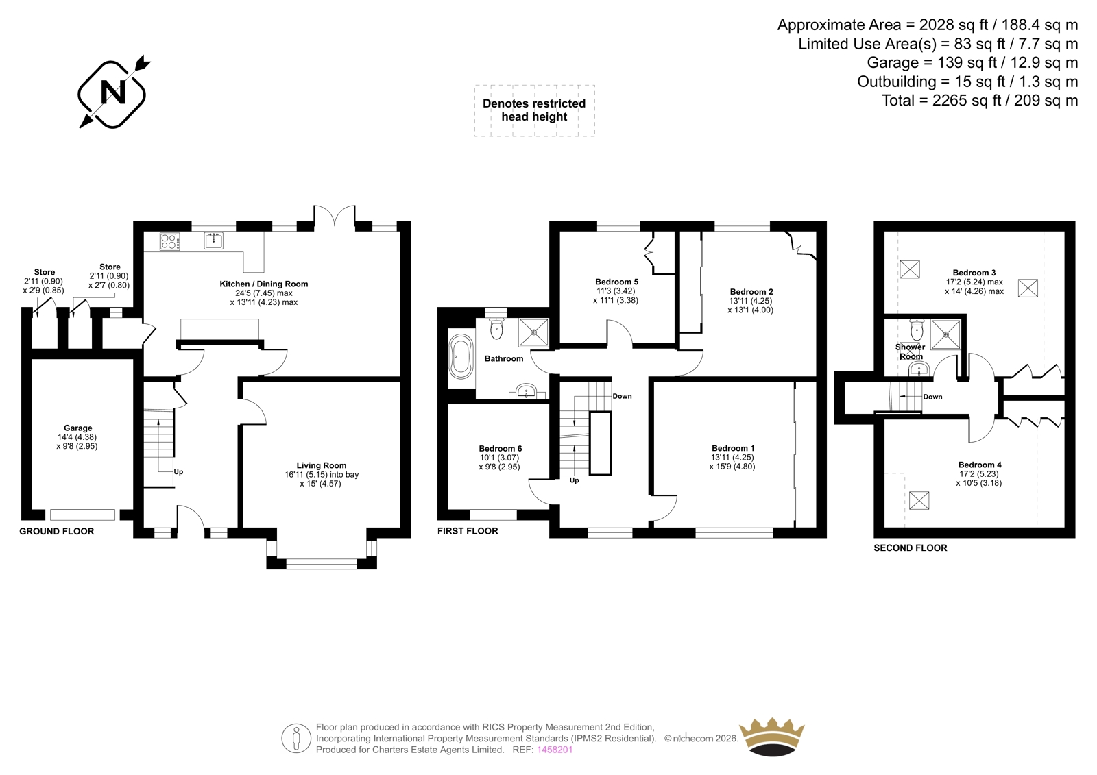 62, Woodruff Avenue, East Sussex floorplan