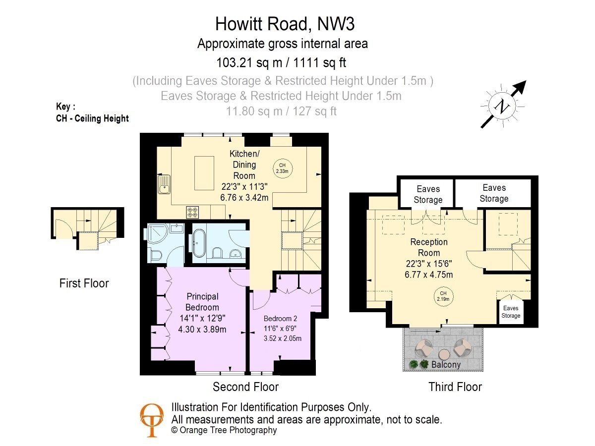 Howitt Road, London floorplan
