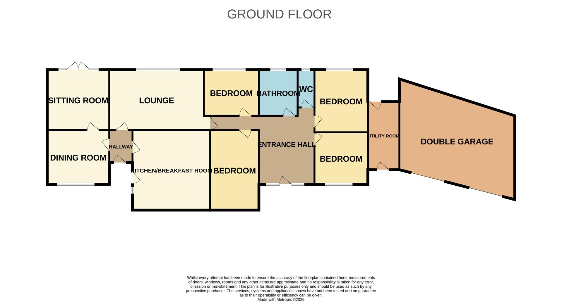 20a, Hadrian Way, Northwich floorplan