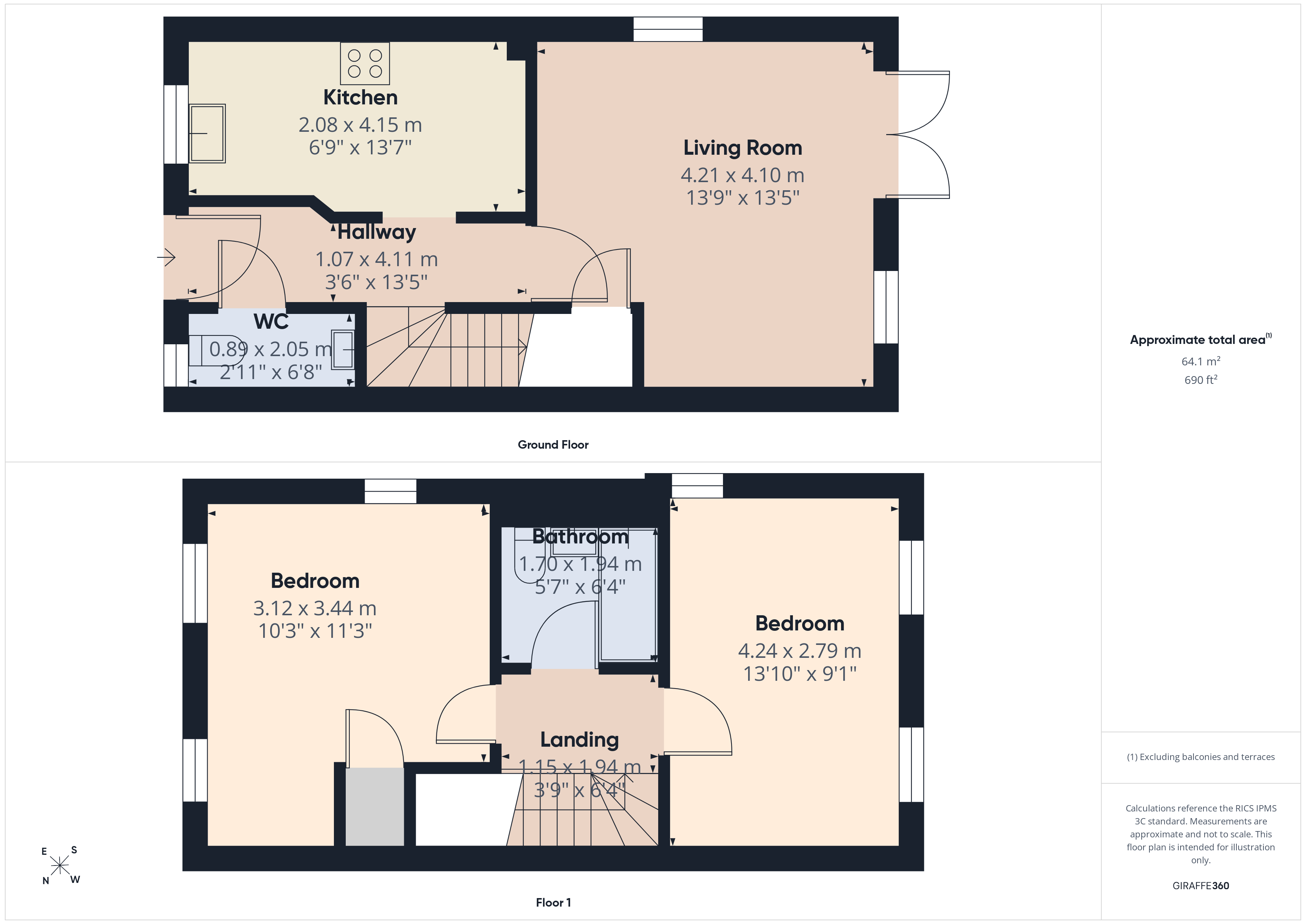 Sparrow Drive, Chattenden, Rochester floorplan