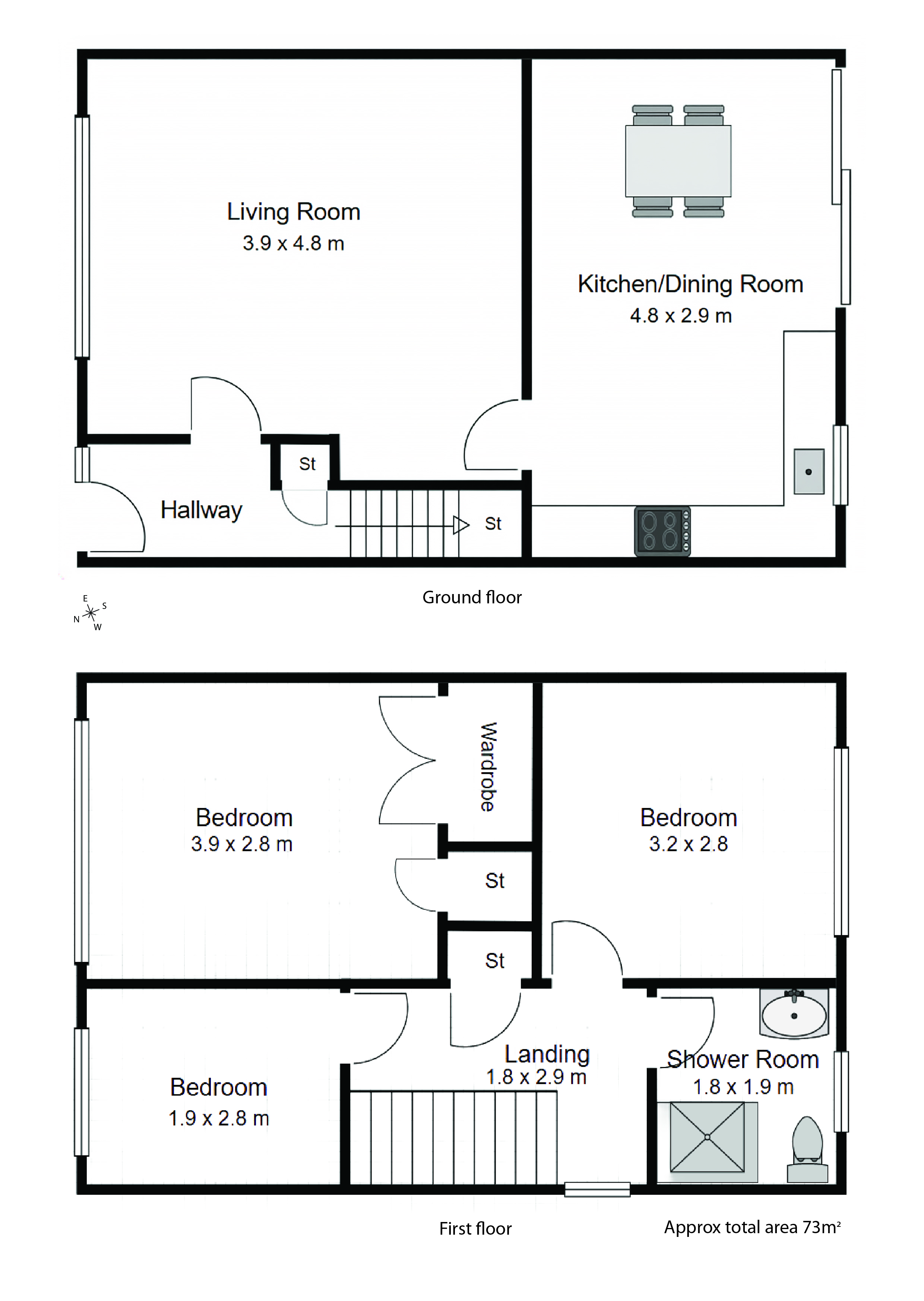 36, Armour Hill, Reading floorplan