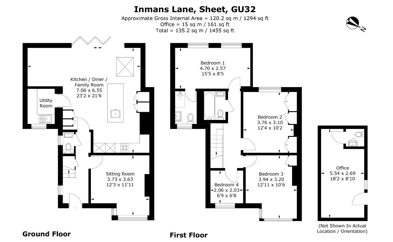 Inmans Lane, Petersfield floorplan