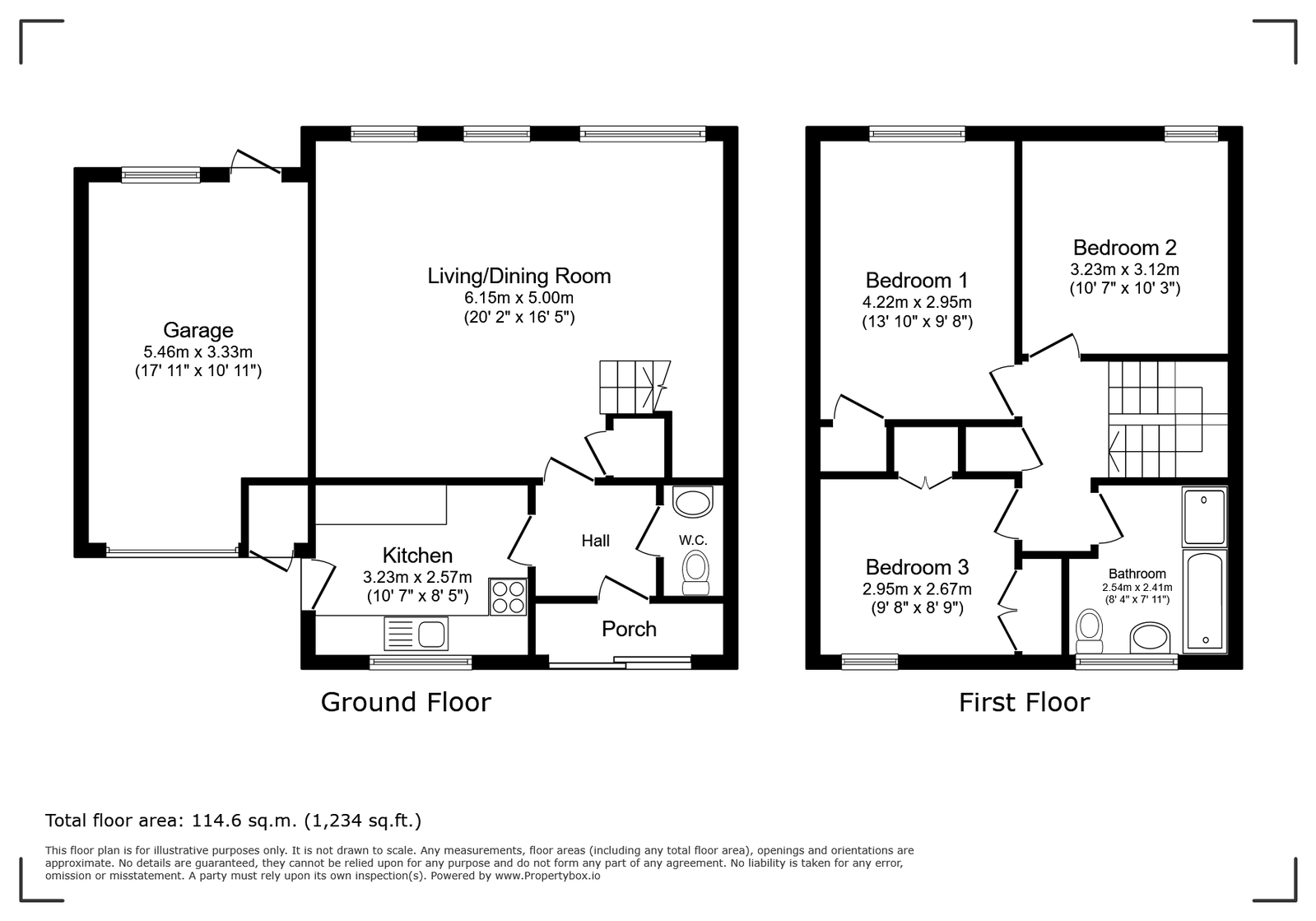 2, Waterfield Close, Horsham floorplan