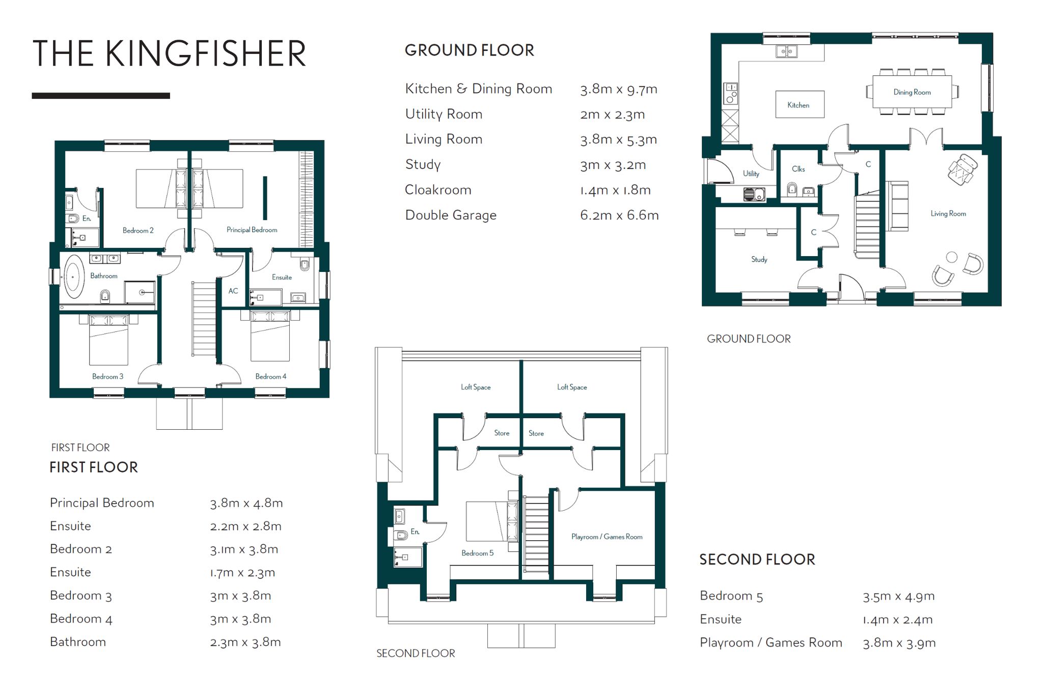 Plot 10, The Kingfisher, 12, Darsham Road, Saxmundham floorplan