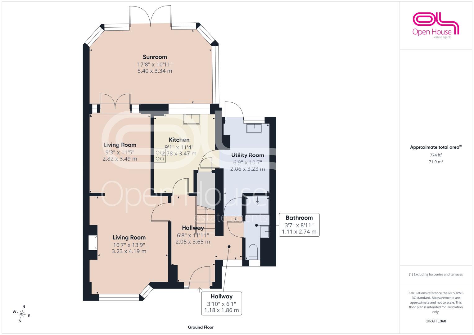 15, Bideford Avenue, Stafford floorplan
