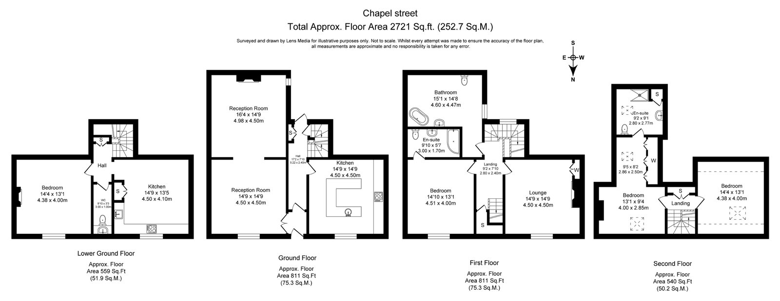 6, Chapel Street, Carlisle floorplan